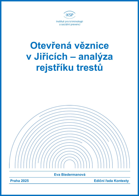 Otevřená věznice v Jiřicích – analýza rejstříku trestů